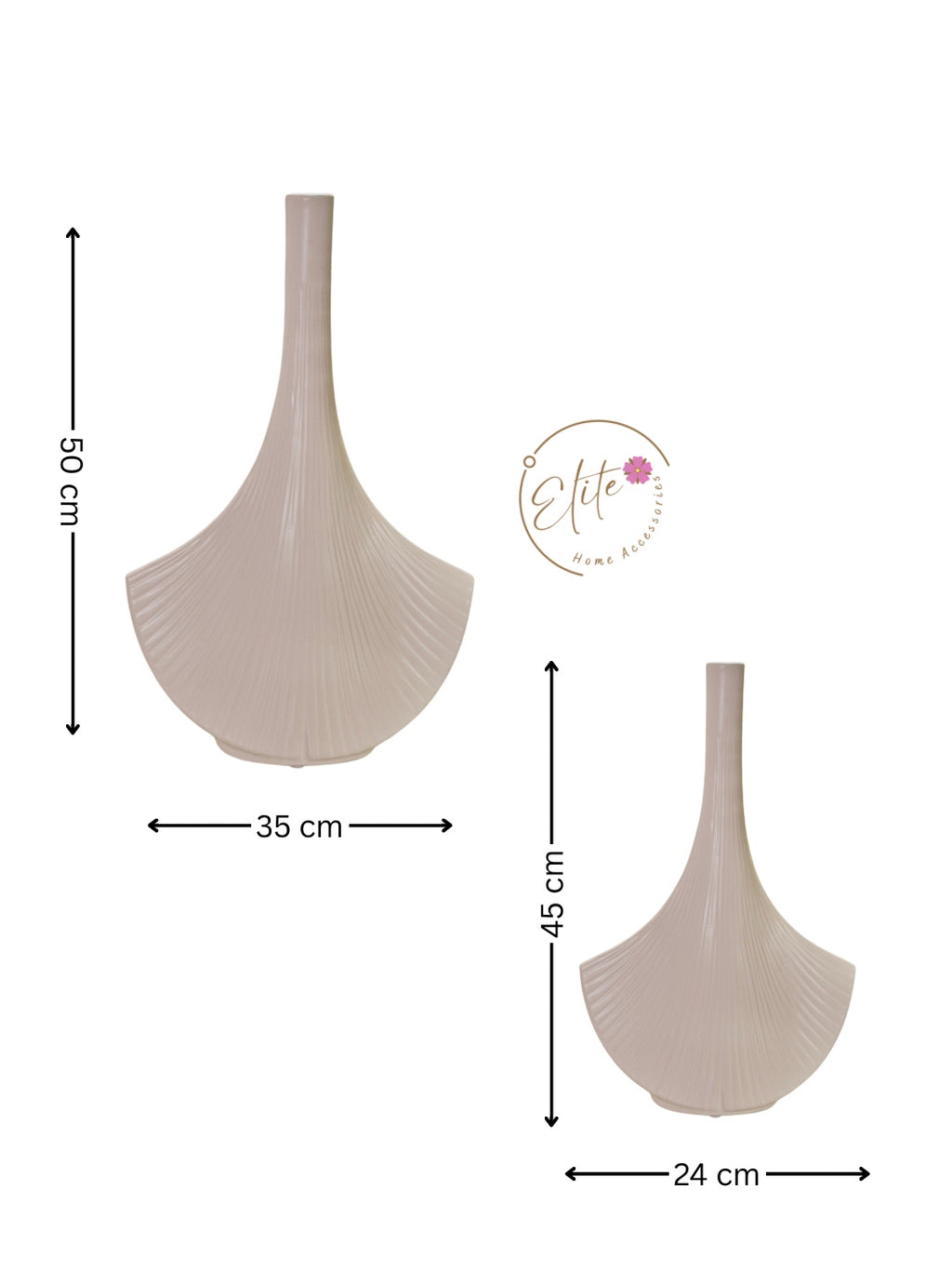 Gloria Vase – White