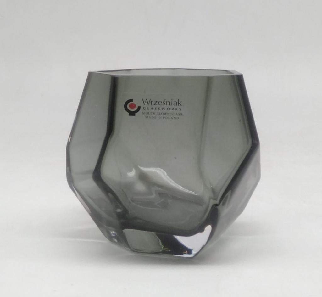 Black Diamond Mini Glass Vase – Wrzesniaks Poland