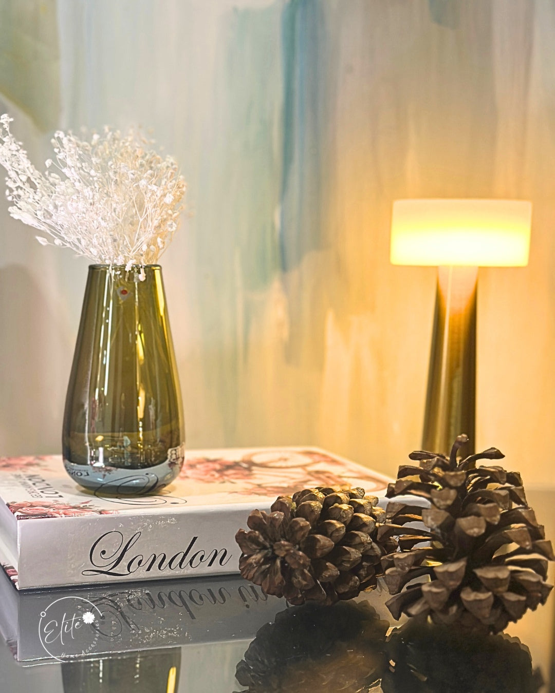 Olivia long mini vase