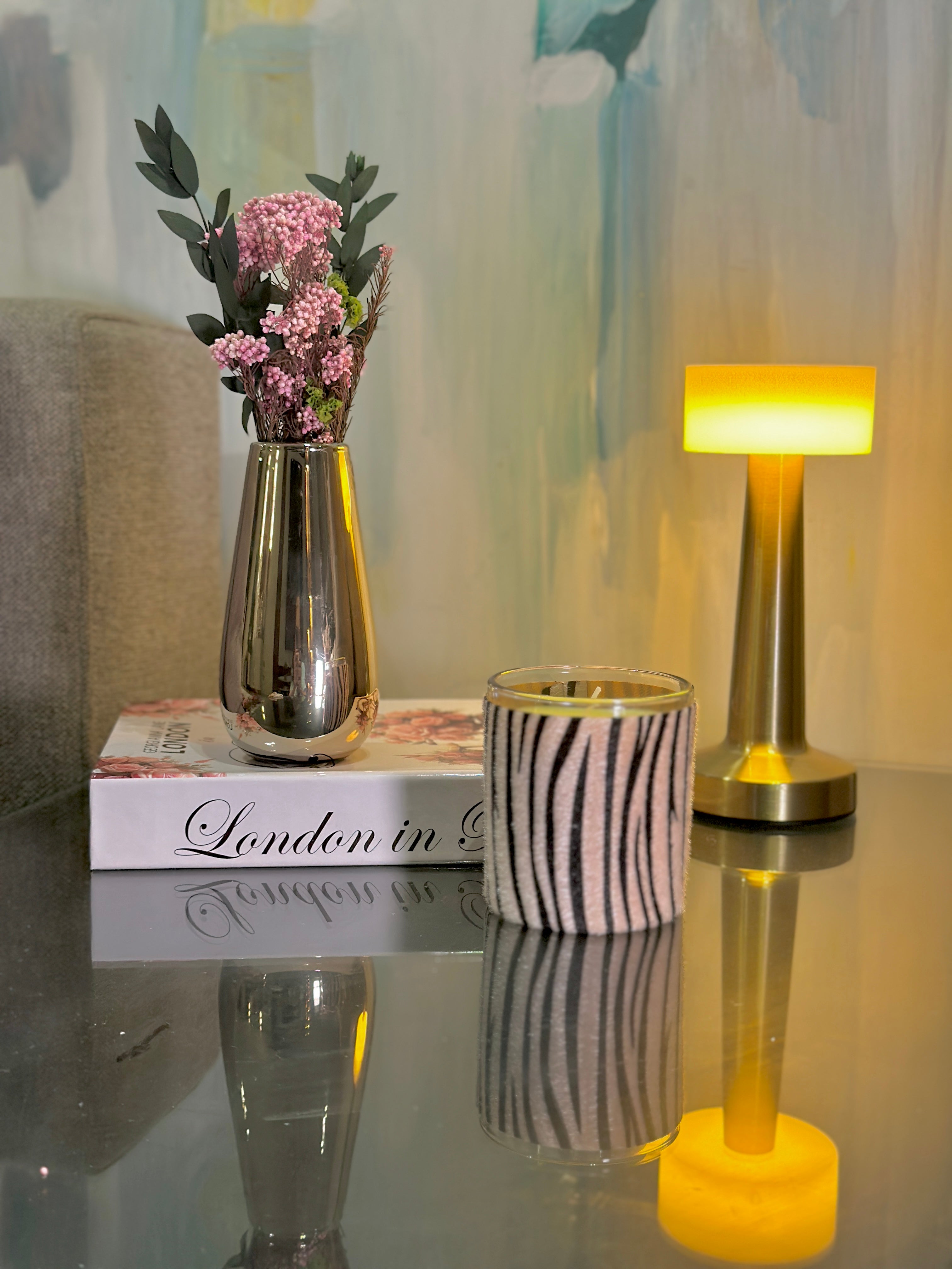 Olivia long mini vase