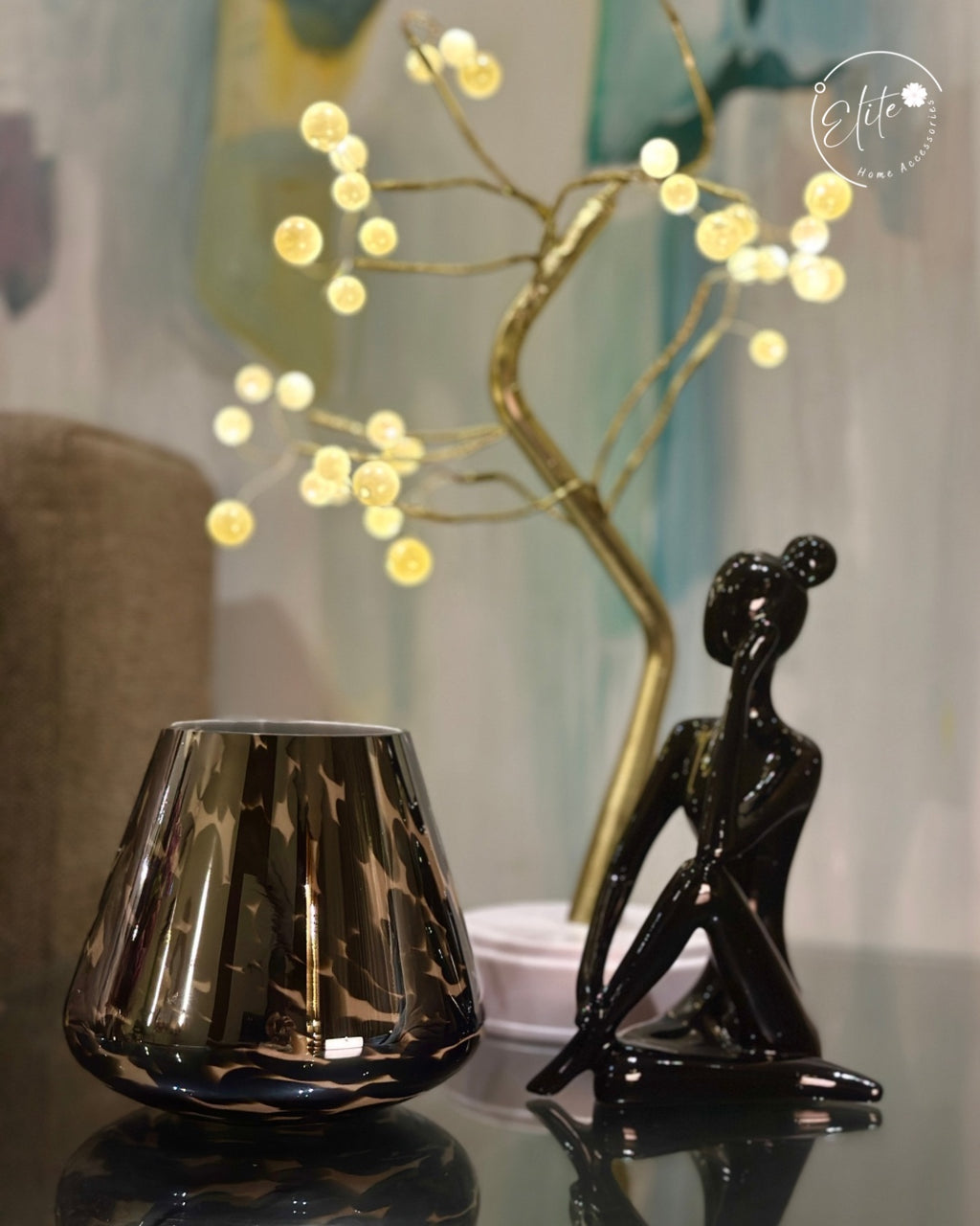 Black Conffity Glass Vase – Wrzesniaks Poland