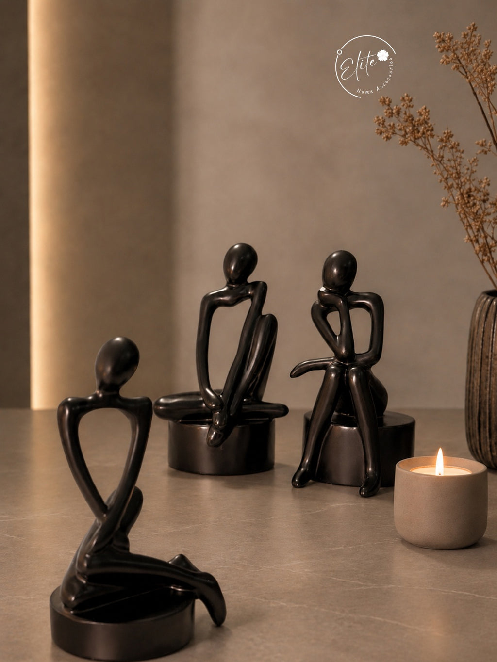 My space Sculpture Set of 3
