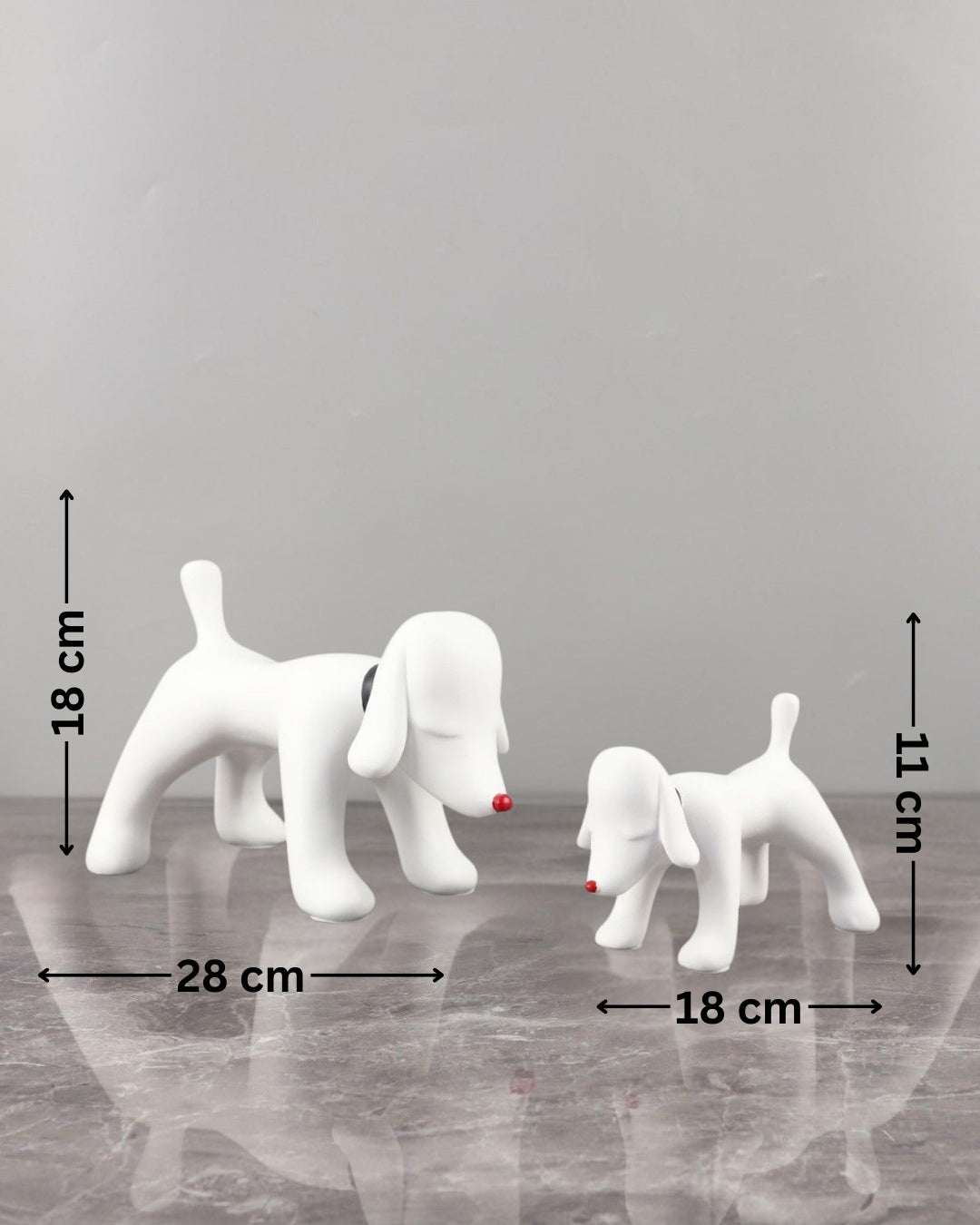 Milo dog sculpture