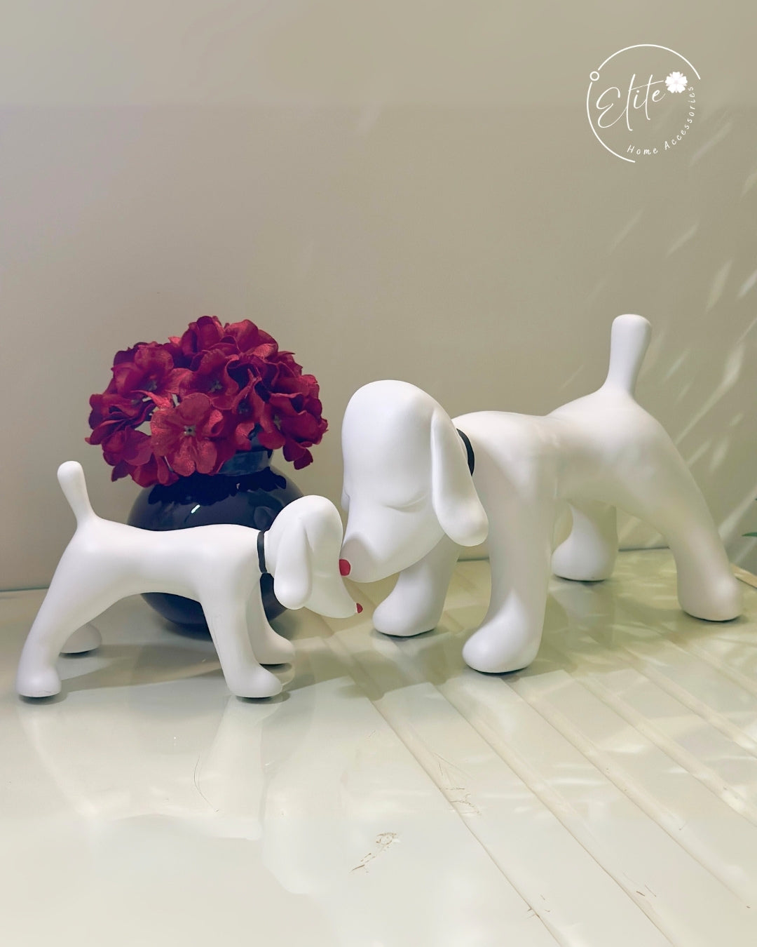 Milo dog sculpture