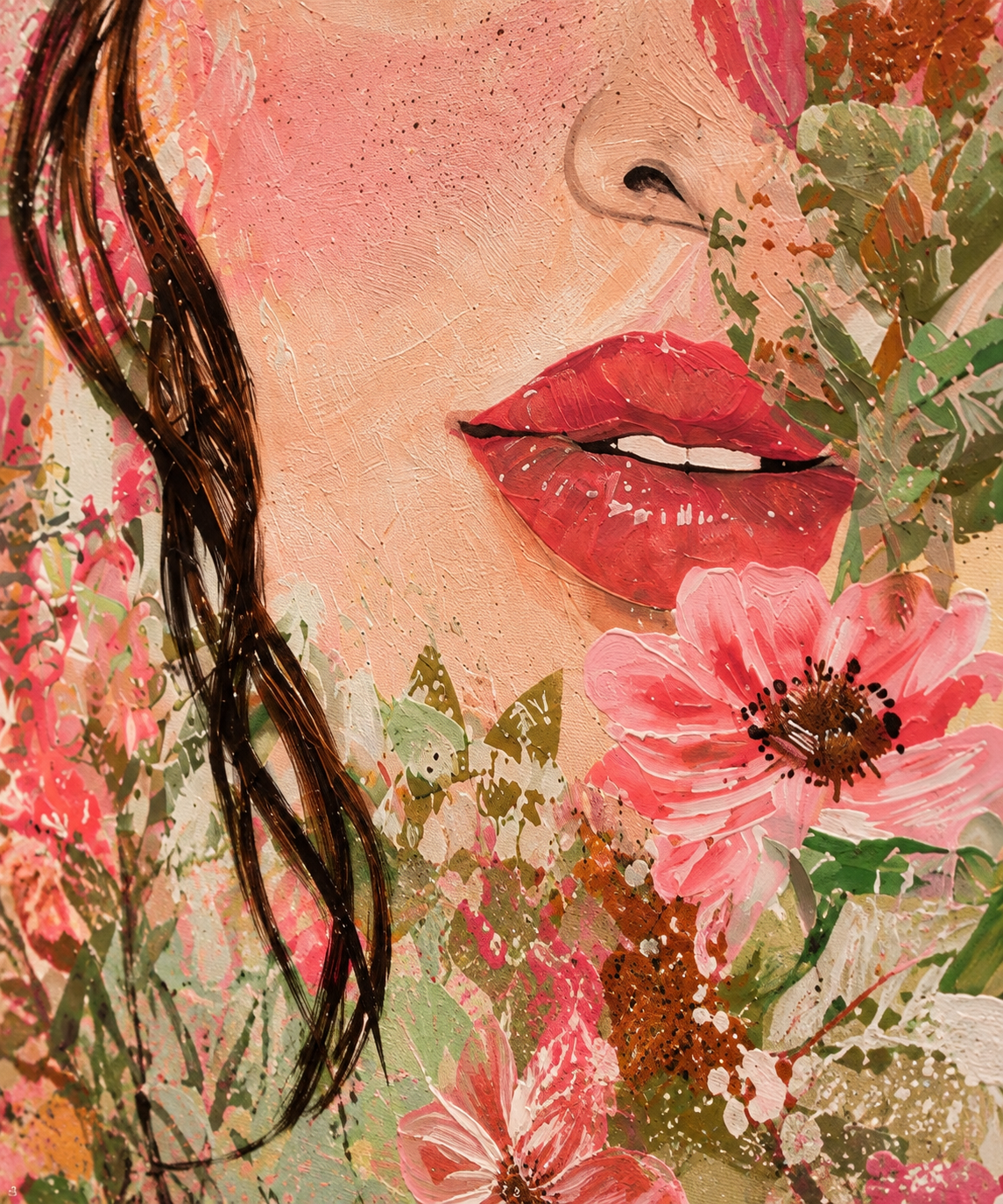 Behind the silence Art work