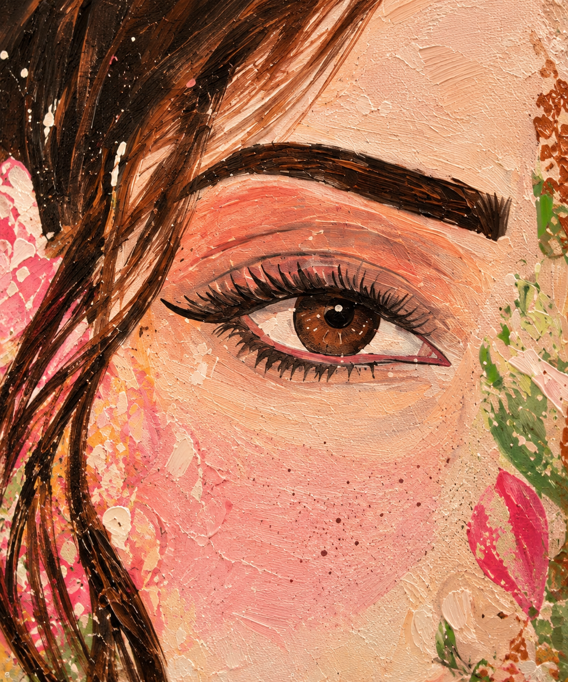 Behind the silence Art work